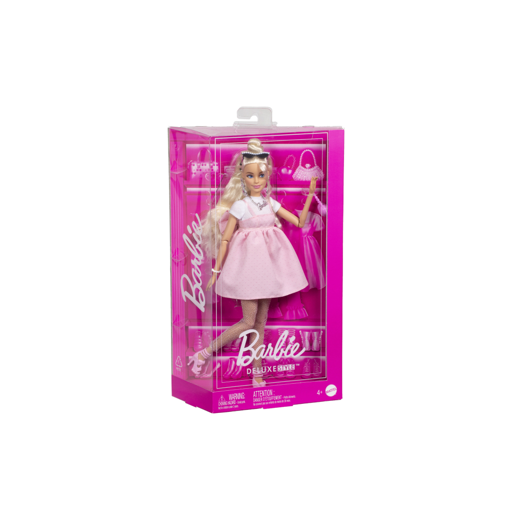 Лялька Barbie Deluxe style Barbiecore Модниця у сукні Baby doll (HYV27) - зображення 4