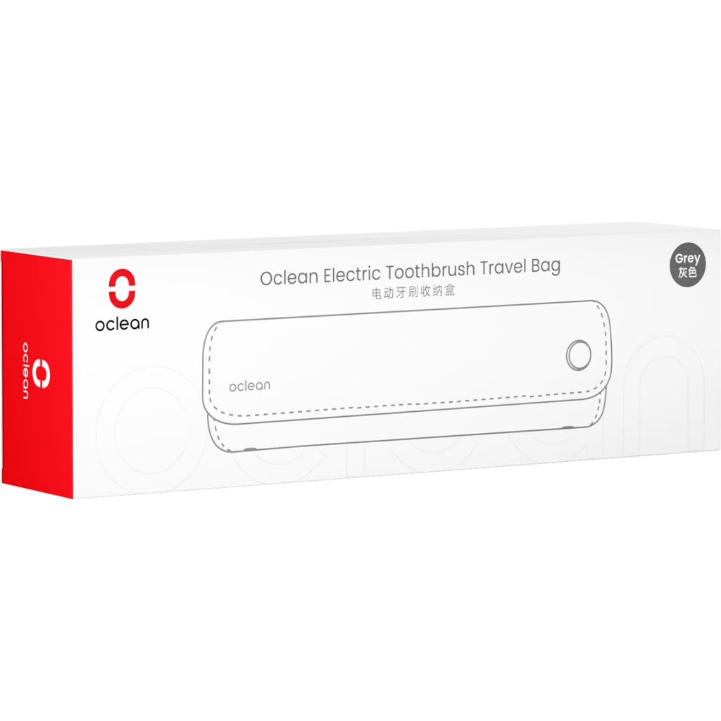 Футляр для зубної щітки Oclean Toothbrush Travel Case Grey New SOFT (6970810553406) - зображення 5