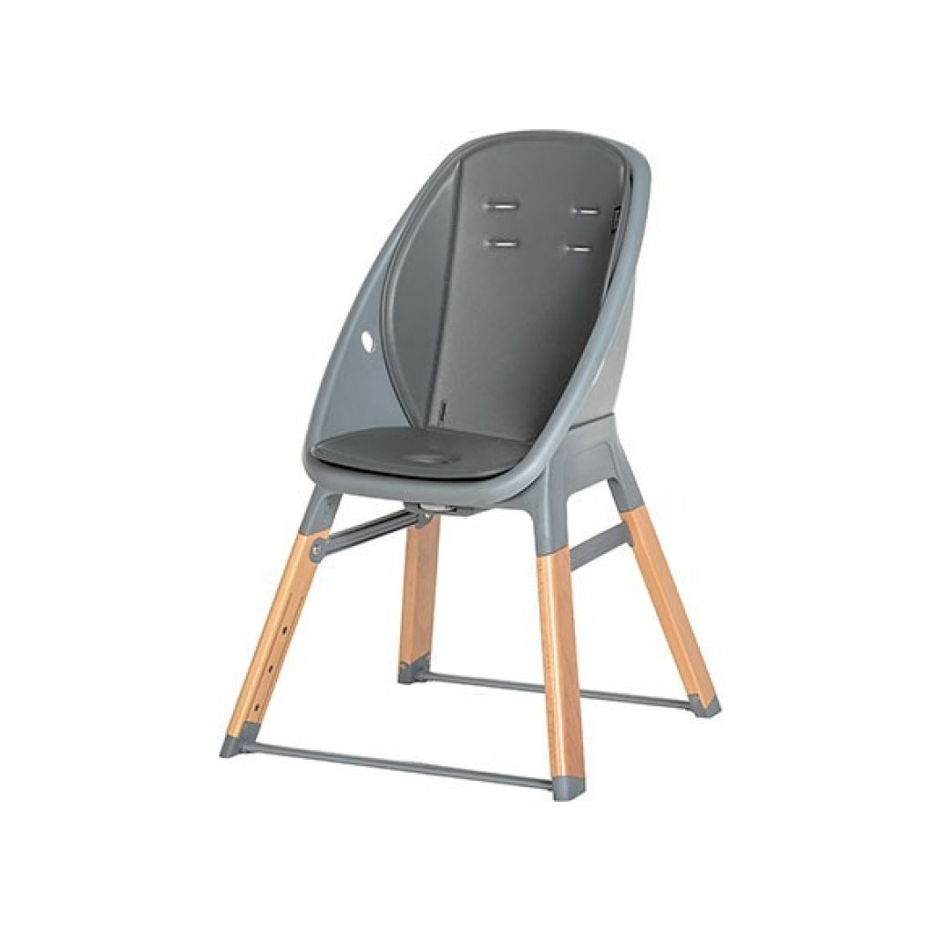 Стілець для годування Espiro SENSE 27 WHITE GRAY (5906724203381) - зображення 6