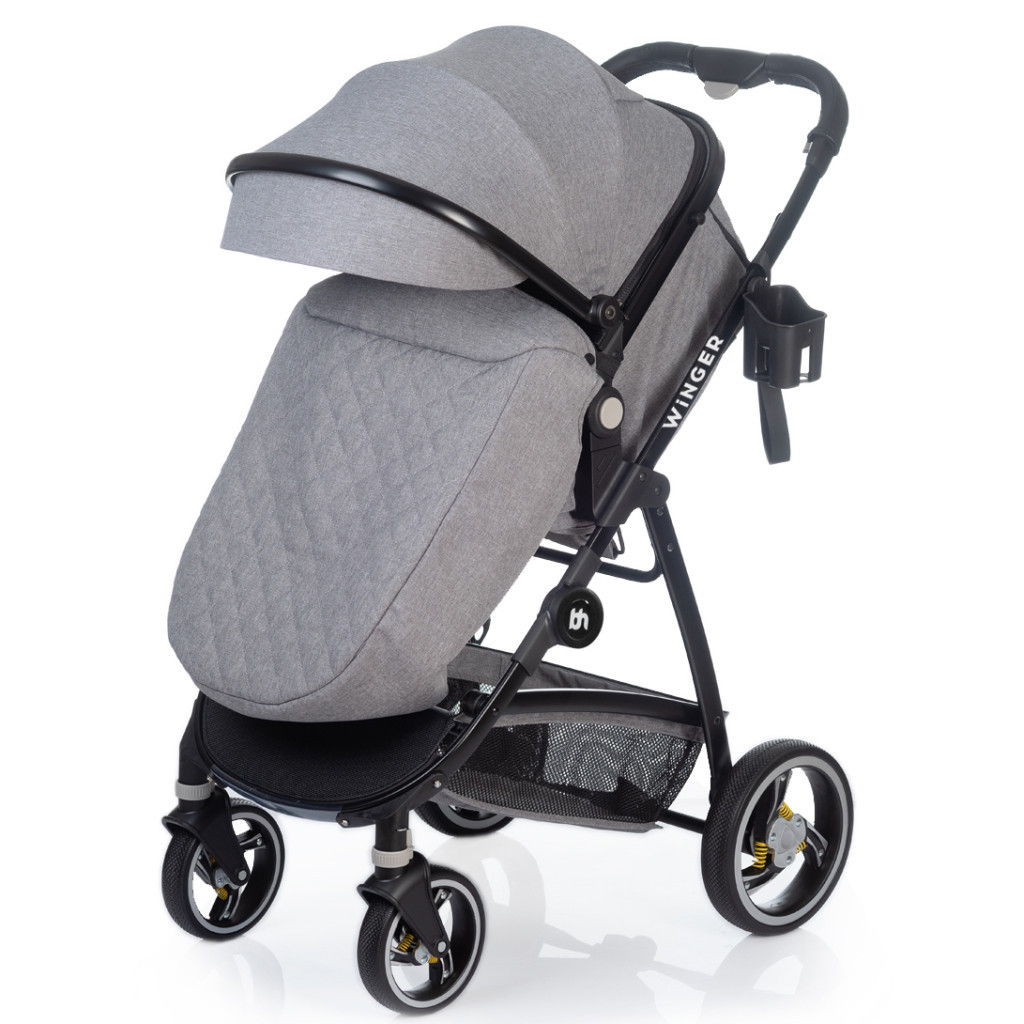 Коляска BabyHit Winger Light Grey трансформер (73556) - зображення 1