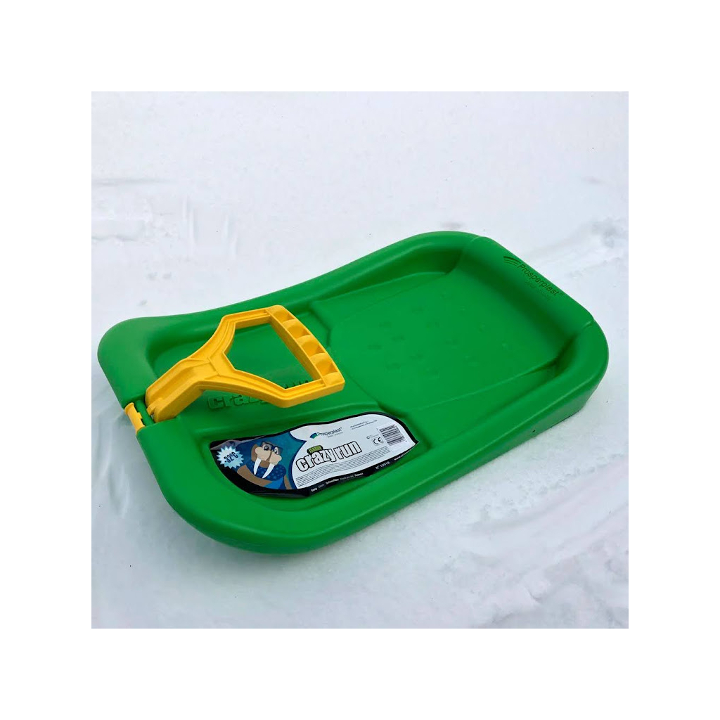 Санки Prosperplast Crazy Run ISBRUN-361C льодянка зелена (5905197095844) - зображення 3