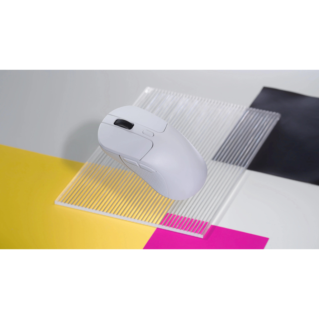 Мишка Keychron M3 Wireless/Bluetooth/USB White (M3-A3) - зображення 3