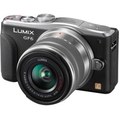 Цифровий фотоапарат Panasonic DMC-GF6 Double Kit 14-42 mm + 45-150 mm Black (DMC-GF6WEE-K) - зображення 3