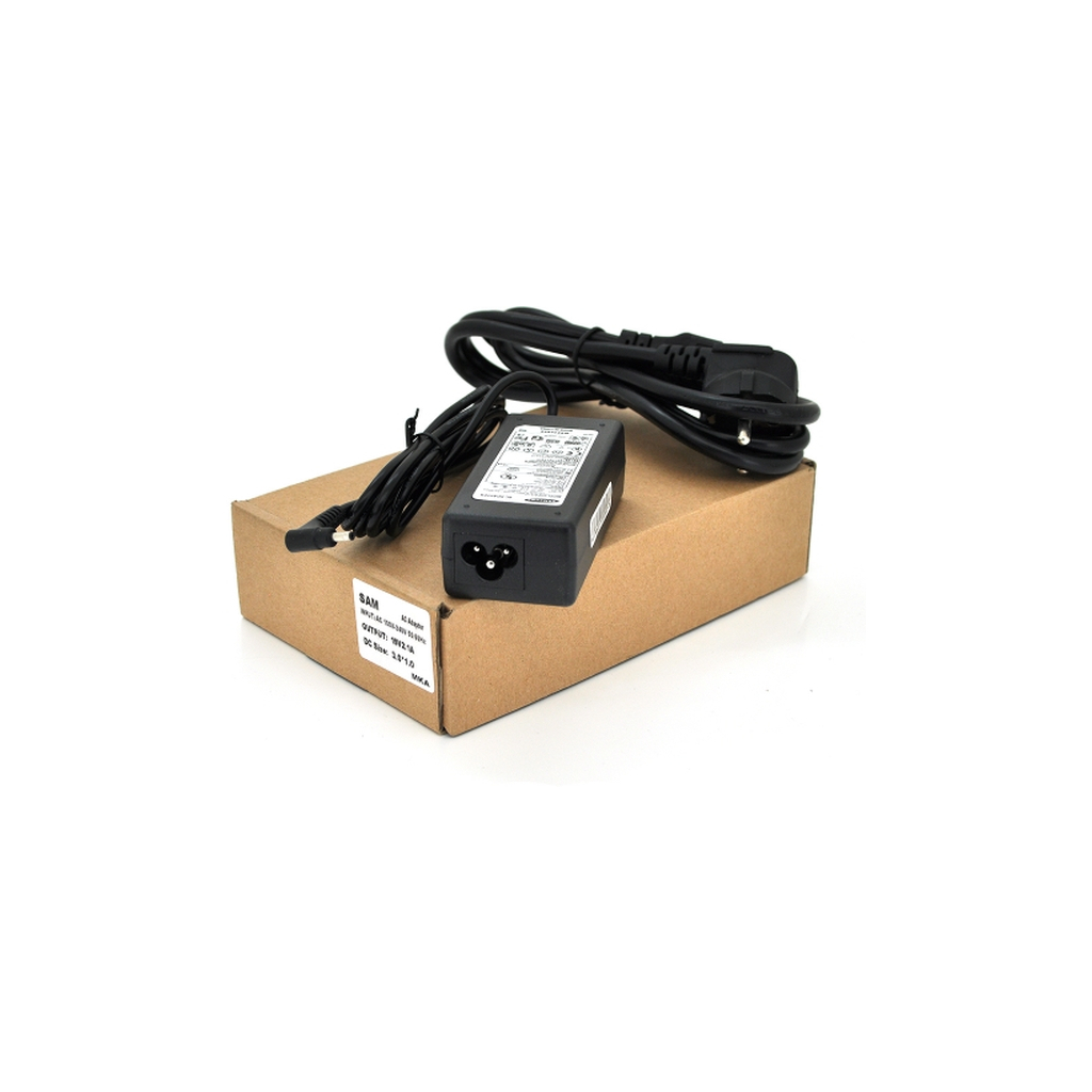 Блок живлення до ноутбуку Merlion SAMSUNG 40W 19V 2.1A, 3.0*1.0 (16205 / LSA40/19-3,0.*1,0) - зображення 1