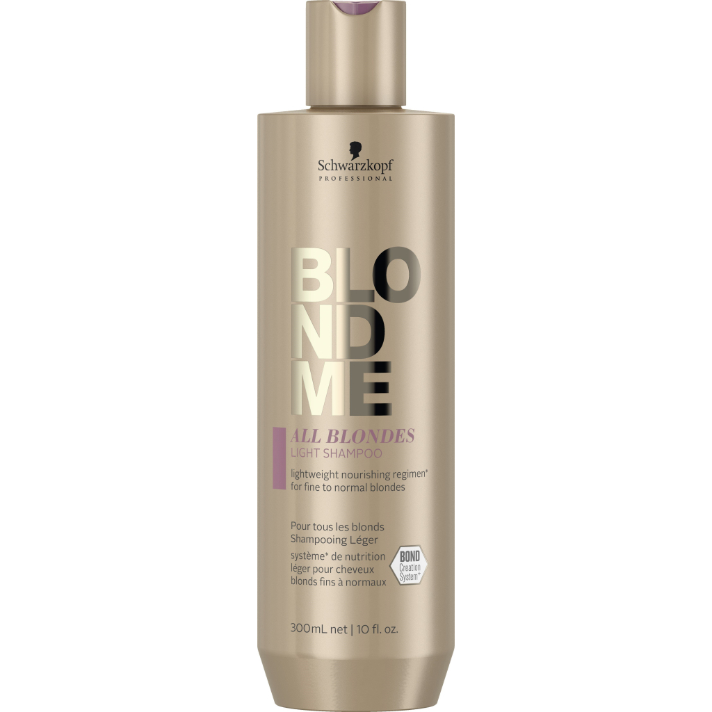 Шампунь Schwarzkopf Professional BlondMe All Blondes Light Shampoo для тонкого волосся 300 мл (4045787636055) - зображення 1