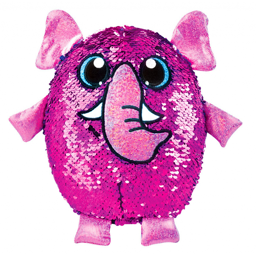 М'яка іграшка Shimmeez з паєтками S2 Слон Пінкі 20 см (SH01053E) - зображення 1