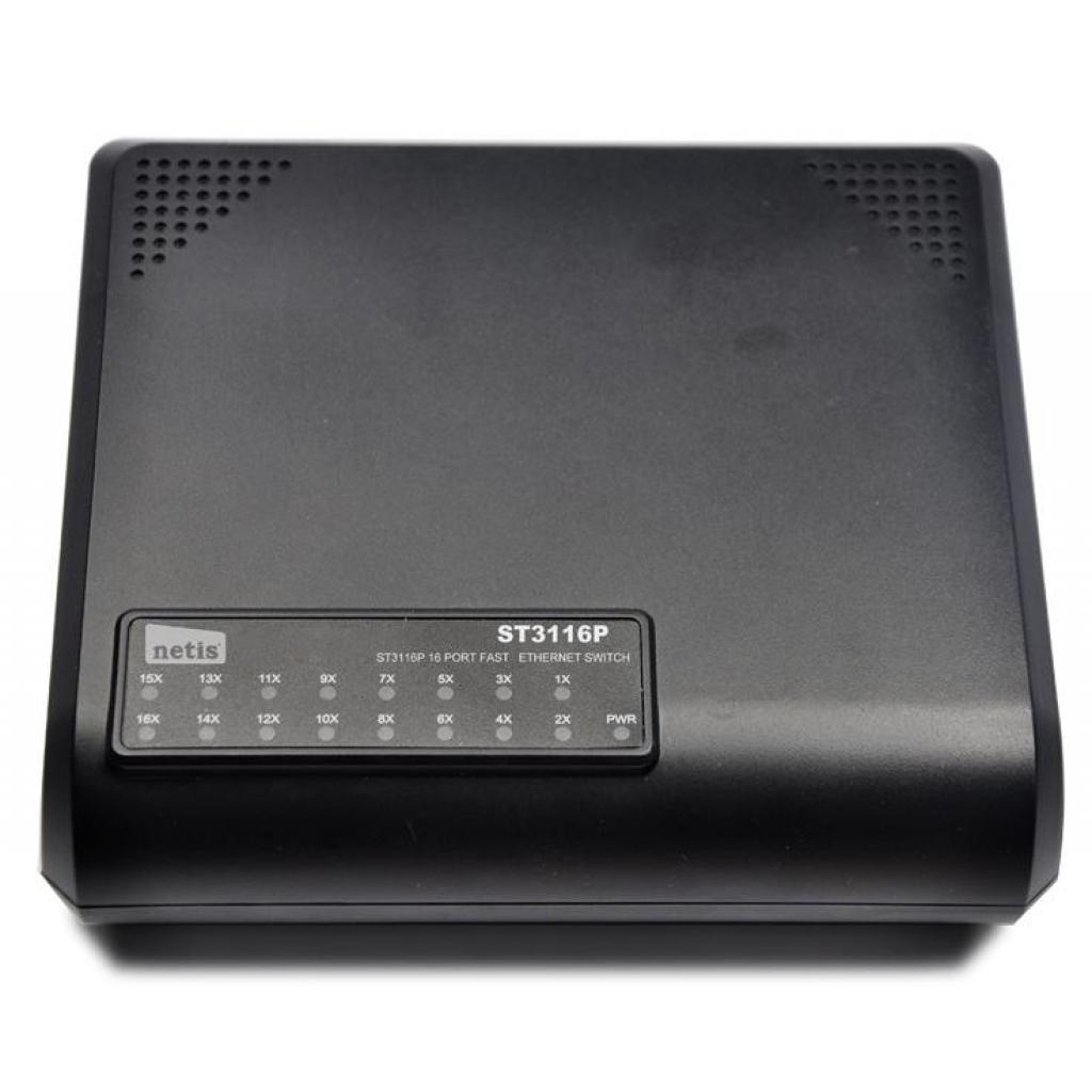 Комутатор мережевий Netis ST3116P - зображення 3