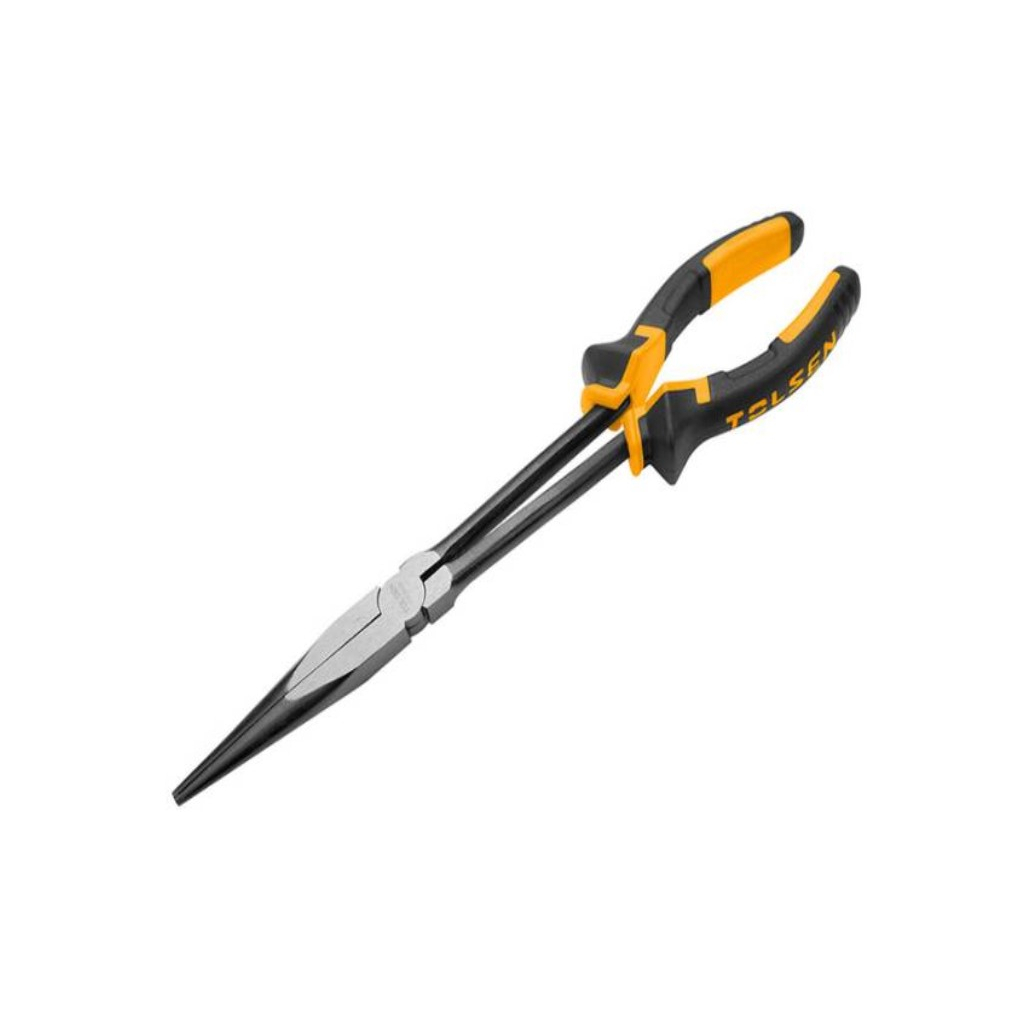 Плоскогубці Tolsen довгогубці подовжені 280 мм Ерго рукоятки (10290) - зображення 1