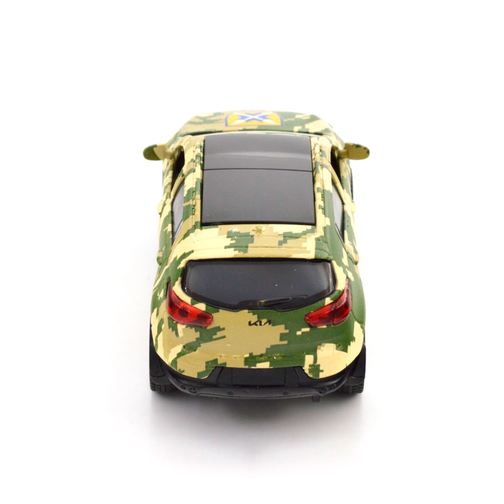 Машина TechnoDrive Автомодель серії Шеврони Героїв - Kia Sportage R - 56 ОМПБр (250362M) - изображение 11