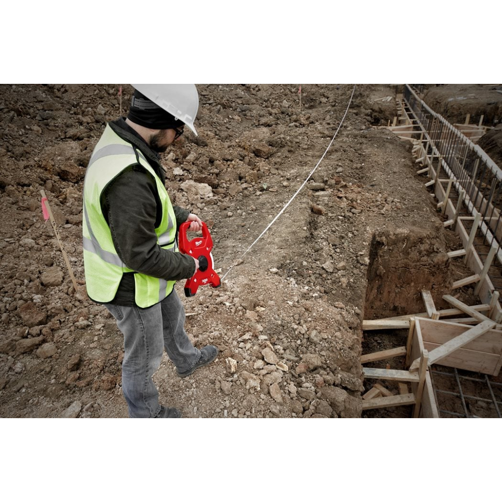 Рулетка Milwaukee зі скловолокна, 60м/200фт (48225360) - зображення 5