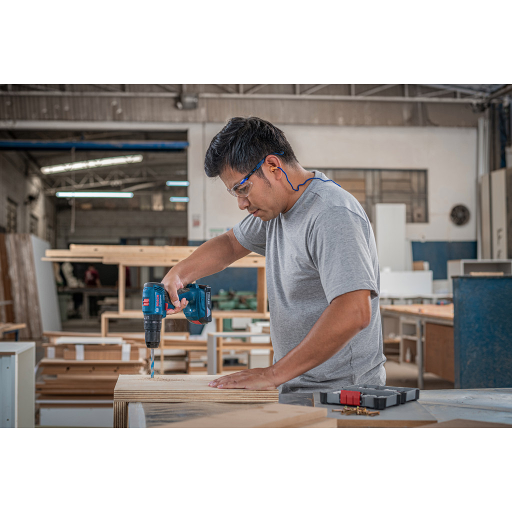 Шуруповерт Bosch GSB 185-LI, 2х2.0 Ah, ЗП GAL 18V-20, кейс (0.601.9K3.100) - изображение 10