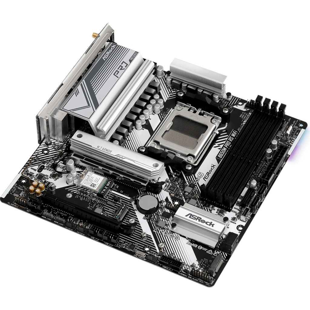Материнська плата ASRock B650M PRO RS WIFI - зображення 3