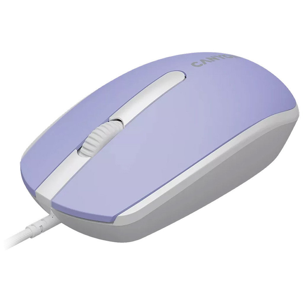 Мишка Canyon M-10 USB Mountain Lavender (CNE-CMS10ML) - зображення 3