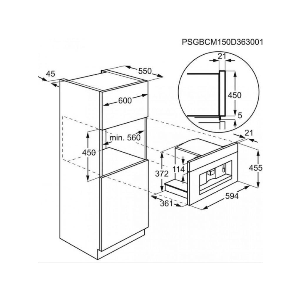 Кавомашина Electrolux EBC54524OZ - зображення 4