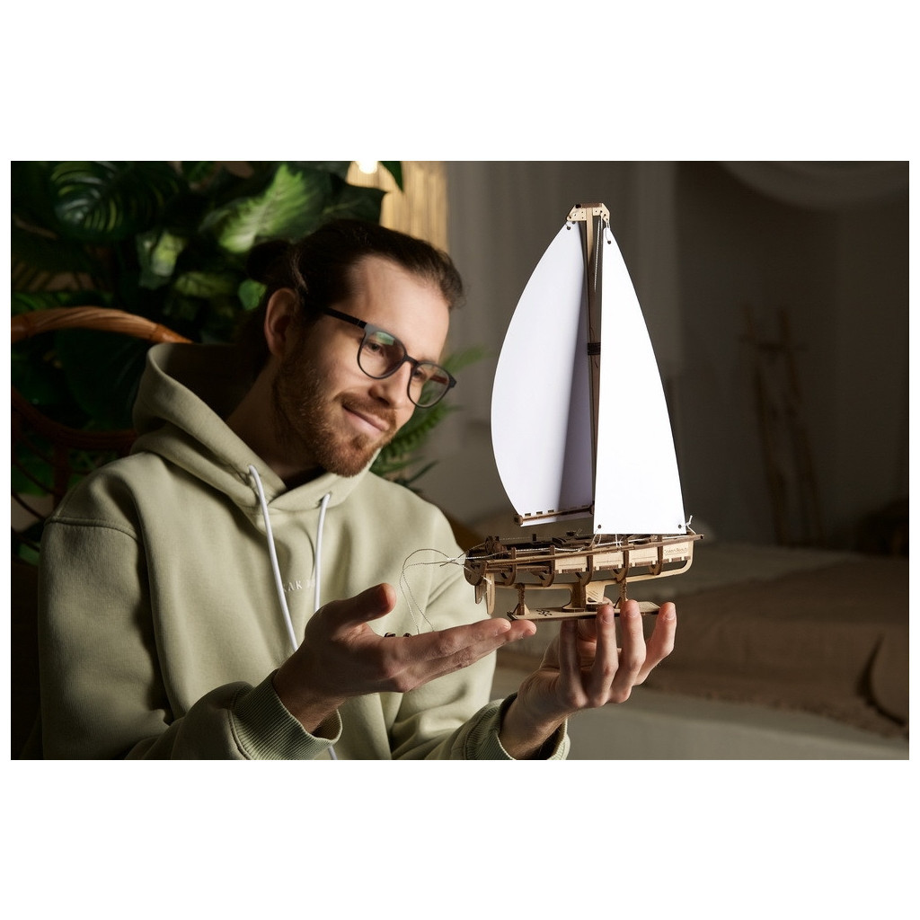 Конструктор Ugears Яхта Океанська Красуня (6337470) - зображення 11