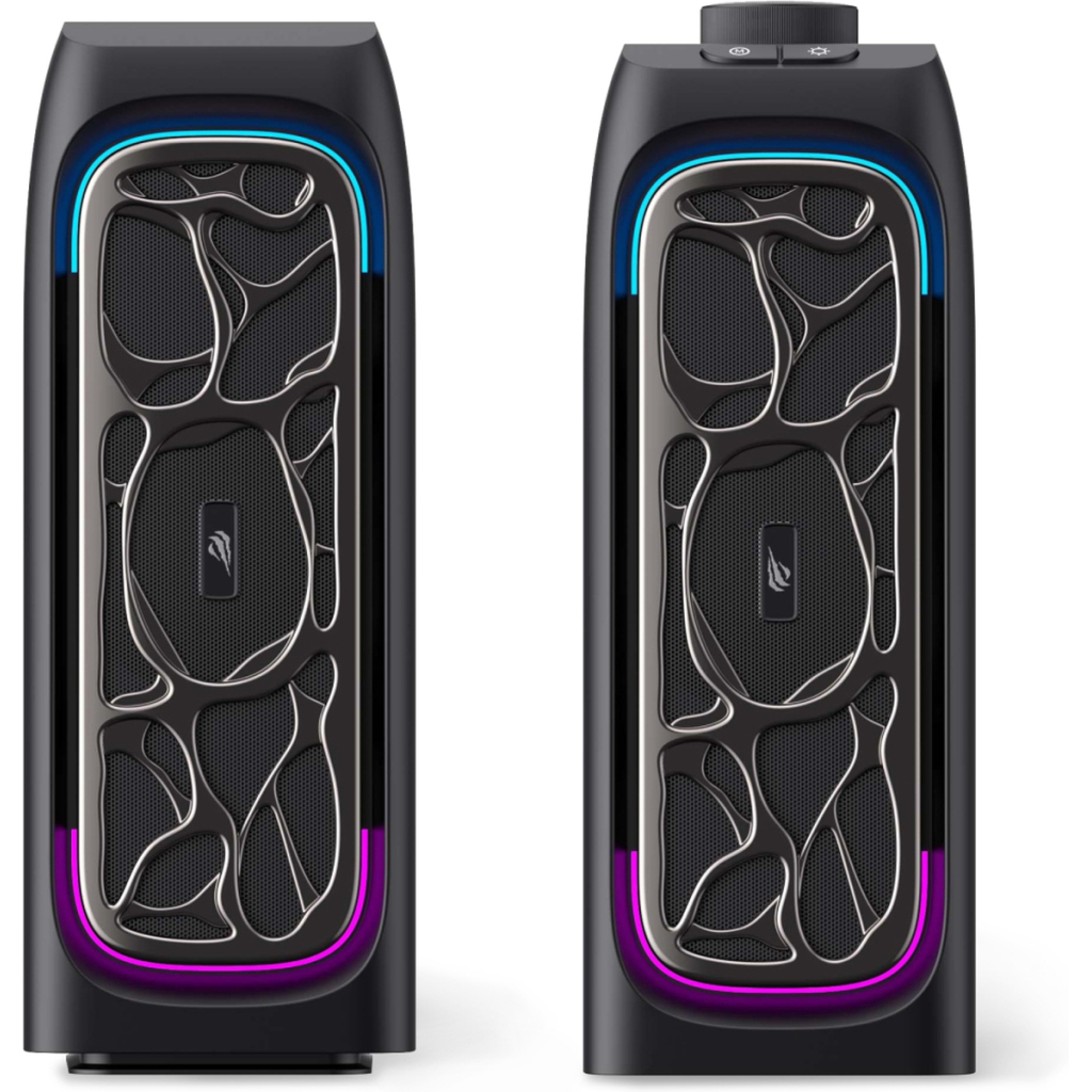 Акустична система Havit HV-SK215 Bluetooth USB Black (6939119081041) - зображення 6