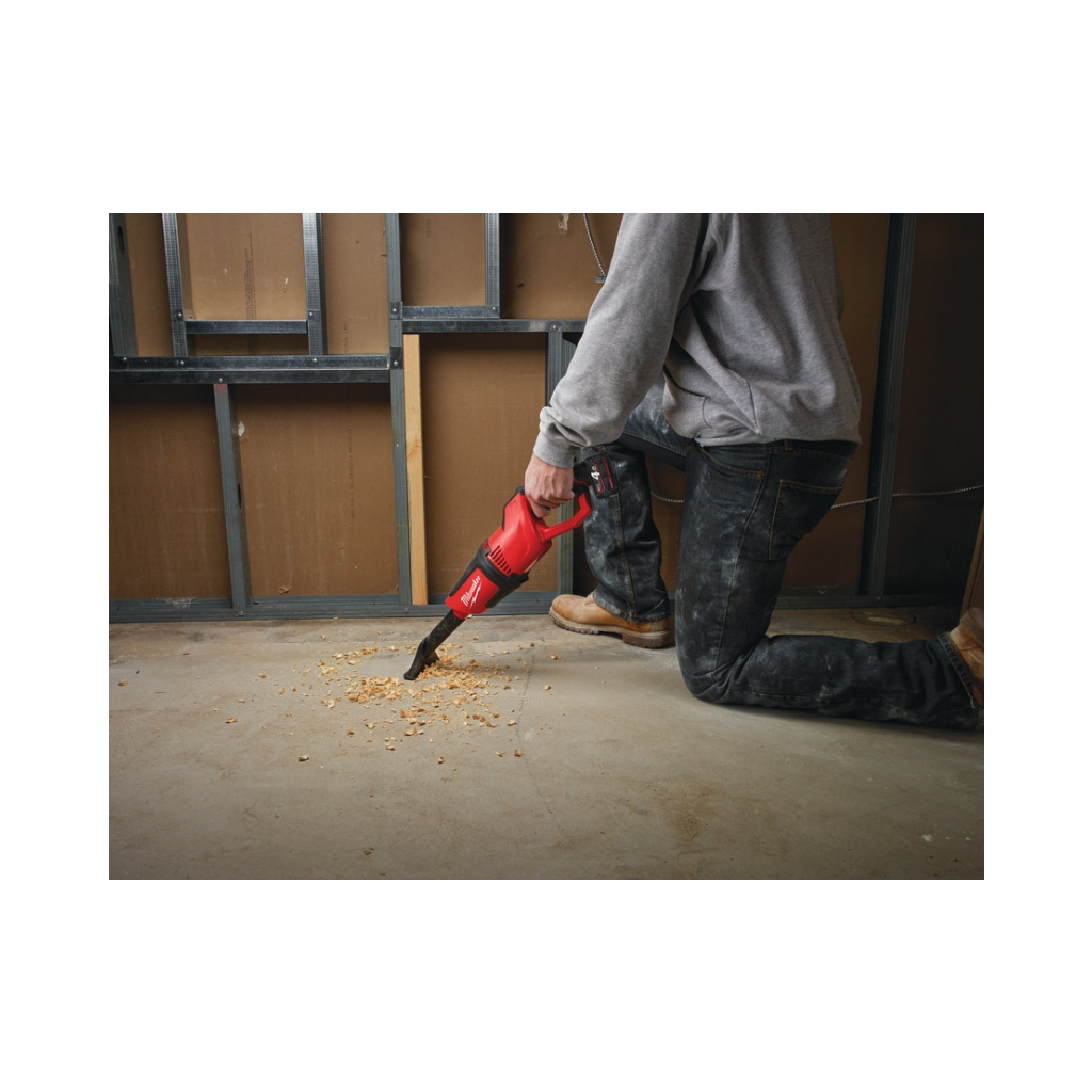 Пилосос будівельний Milwaukee M12 HV-0 (без АКБ та ЗП) (4933448390) - изображение 10