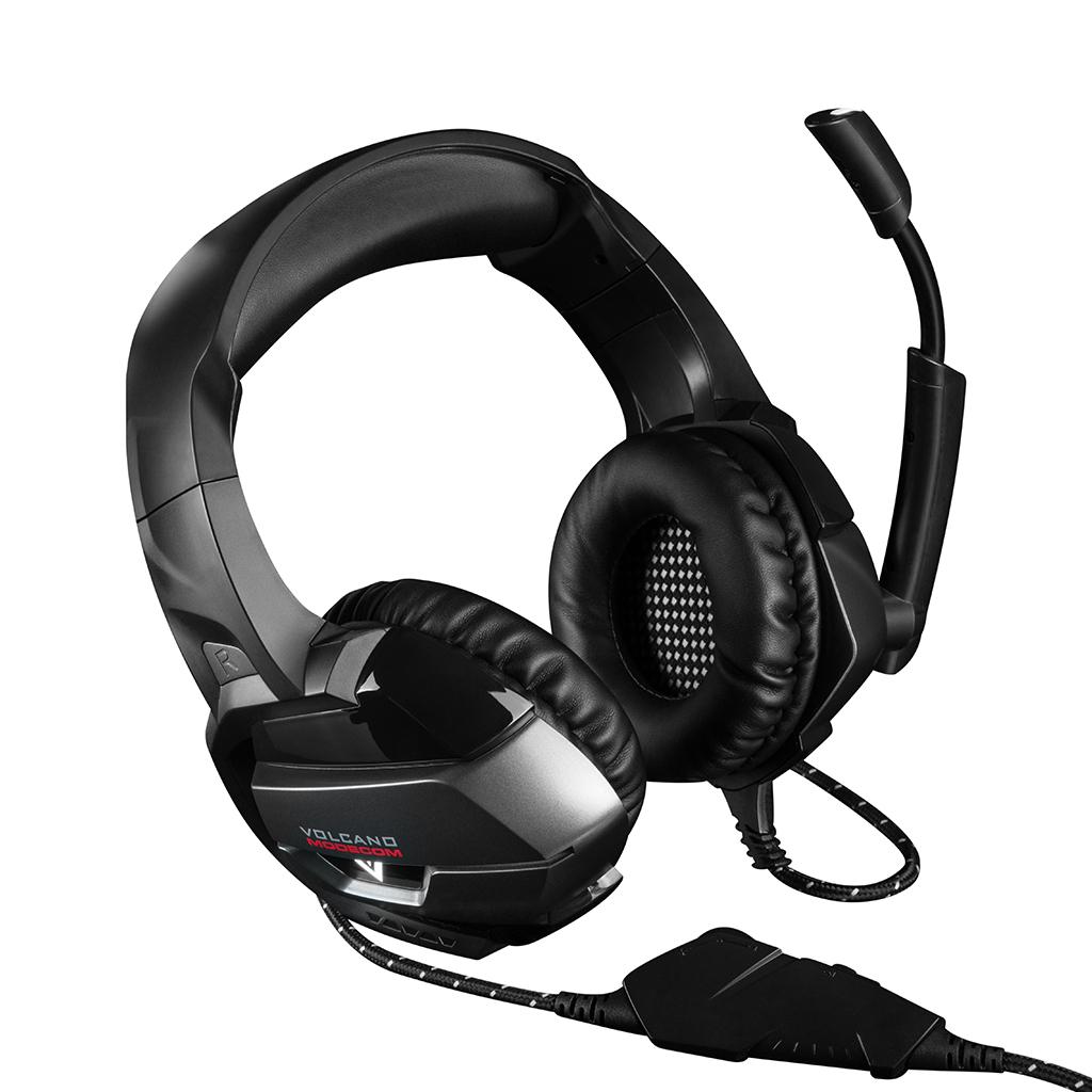 Навушники Modecom MC-859 Bow Volcano Gaming Series Black-Red (S-MC-859-BOW) - зображення 4