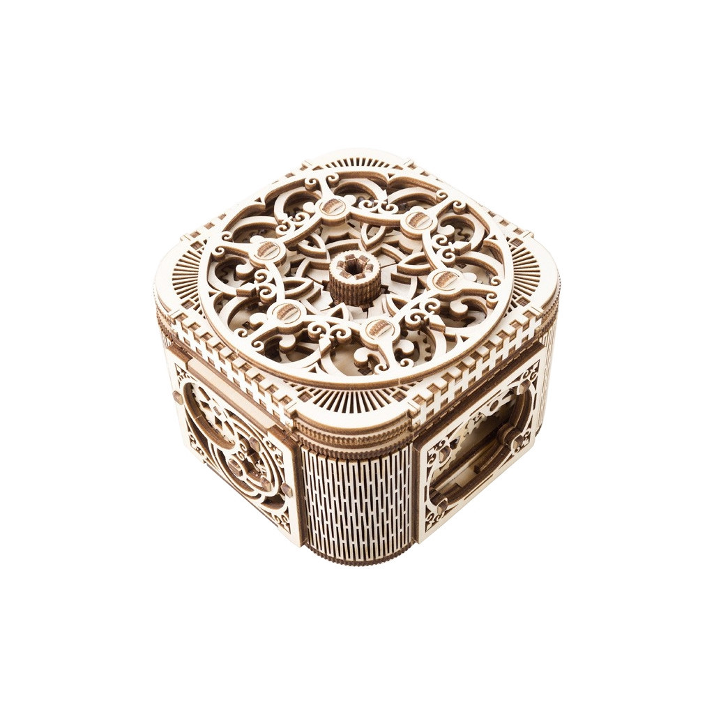 Конструктор Ugears механічний Скринька з секретом (70031) - зображення 5