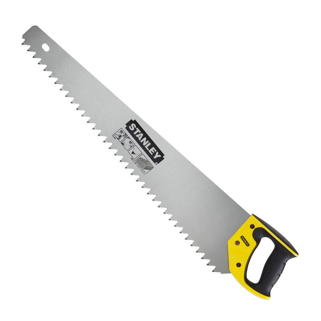 Ножівка Stanley із загартованим зубом по пінобетону, L=650мм, 1,2 tpi (1-15-441) - изображение 2