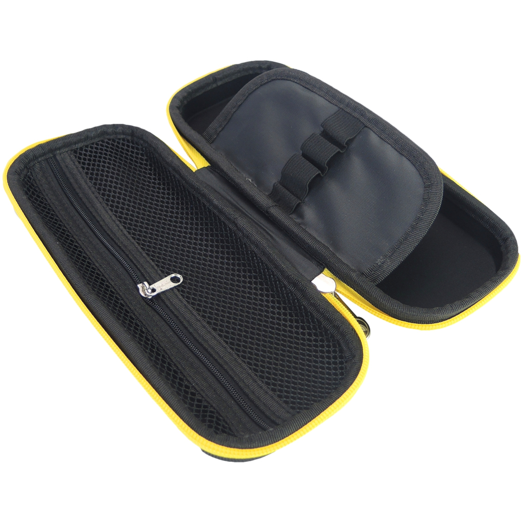 Пенал Cool For School з тисненням 1 відділення Чорний (B-8007-black) - зображення 2