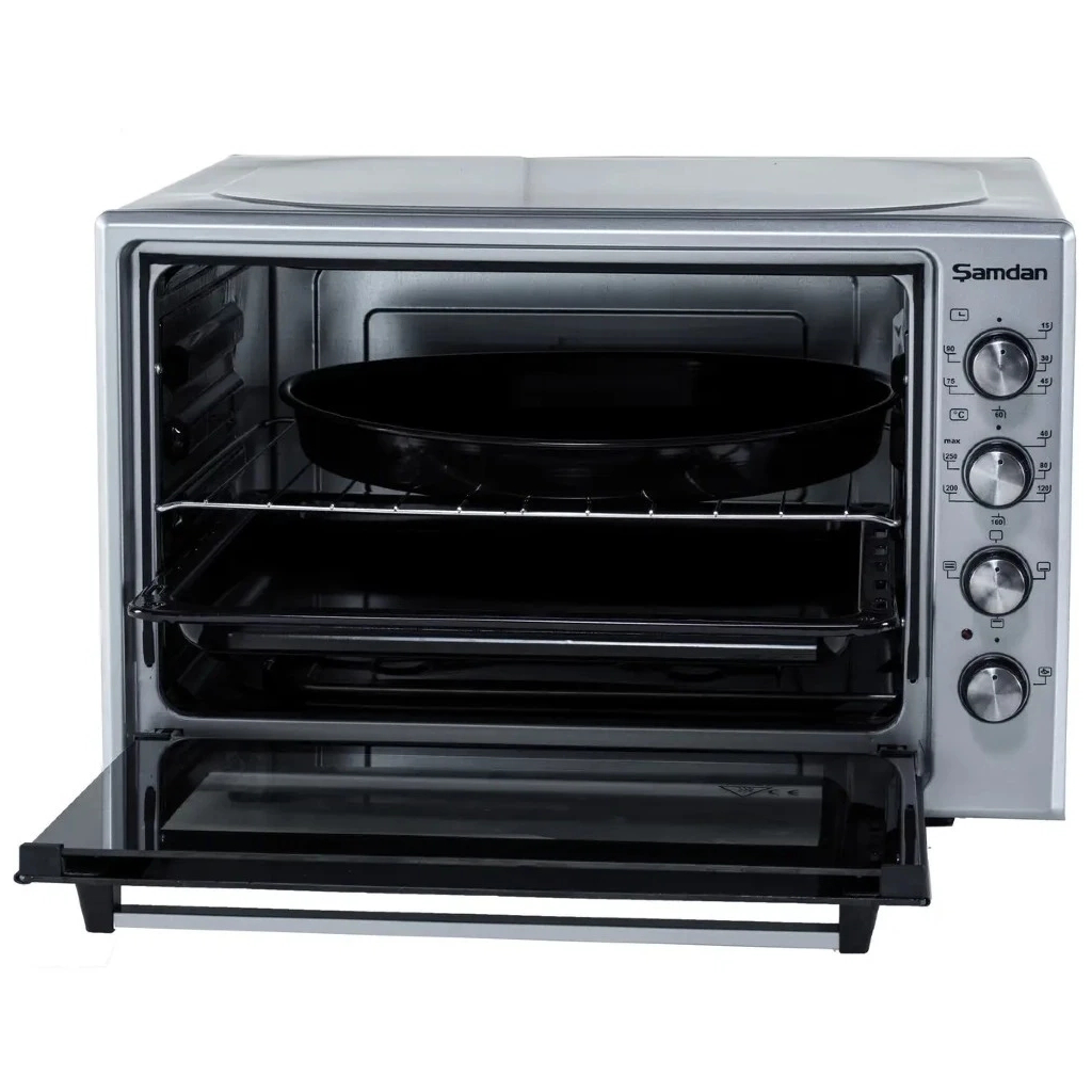 Електропіч Samdan 2024 Grey - зображення 2