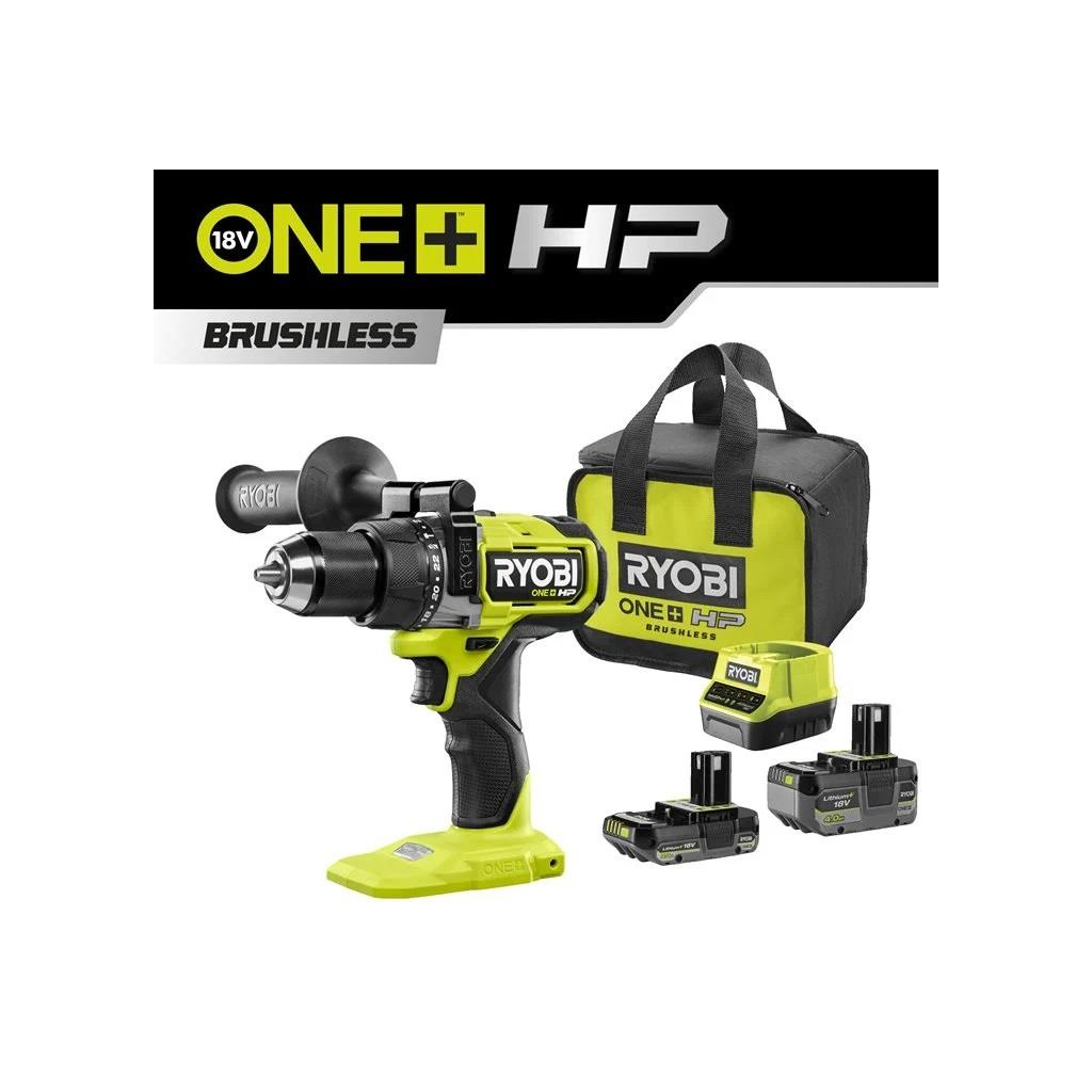 Шуруповерт Ryobi ONE+ HP RPD18X-242S 18V 1х2Ah, 1х4Ah, 95Нм, 500·2100об/хв, сумка (5133005283) - зображення 5