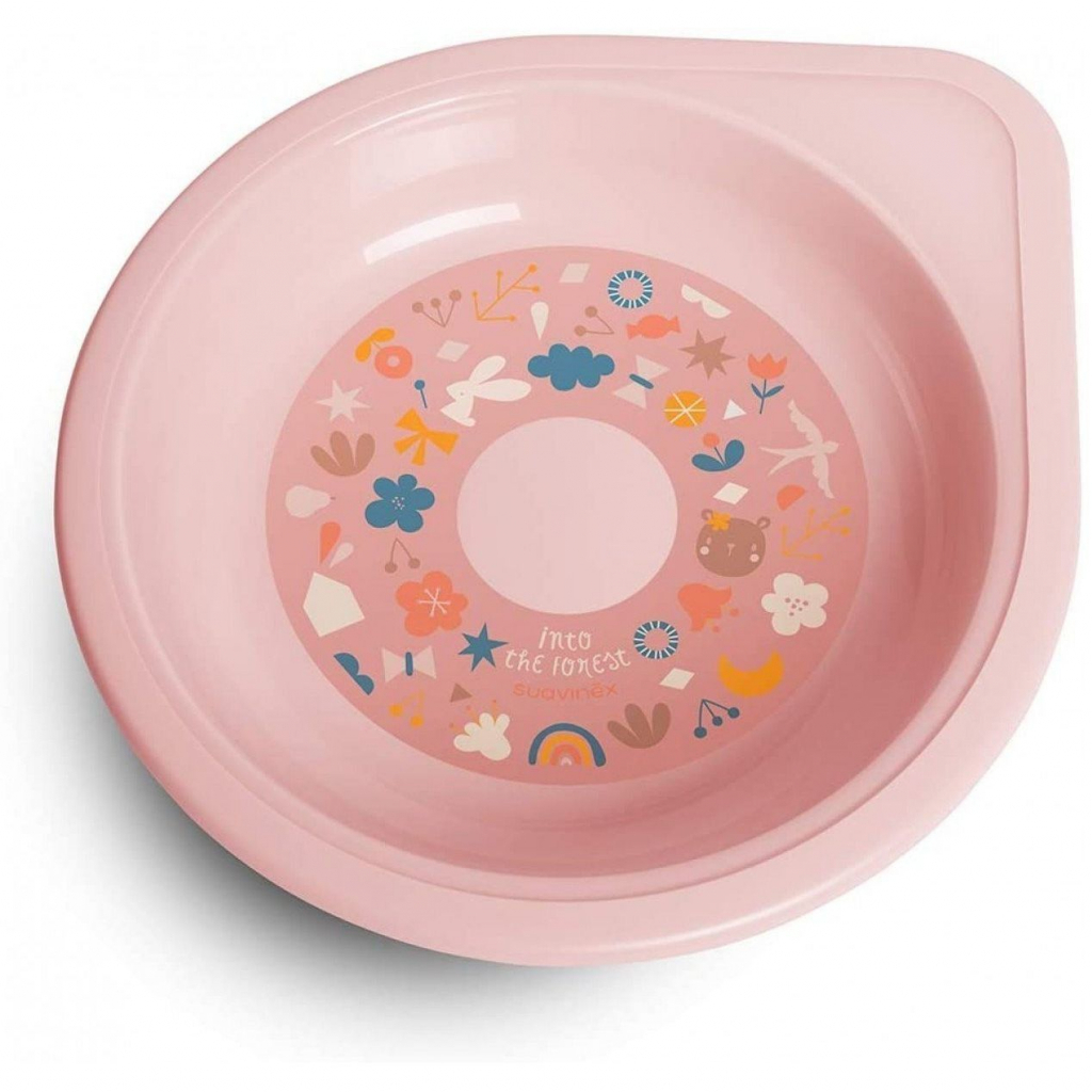 Набір дитячого посуду Suavinex Лісові історії рожевий (306792) - зображення 3