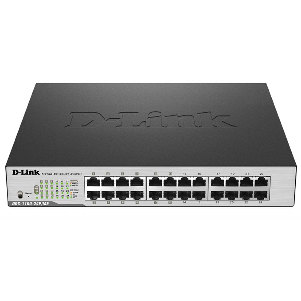 Комутатор мережевий D-Link DGS-1100-24P/ME - зображення 1