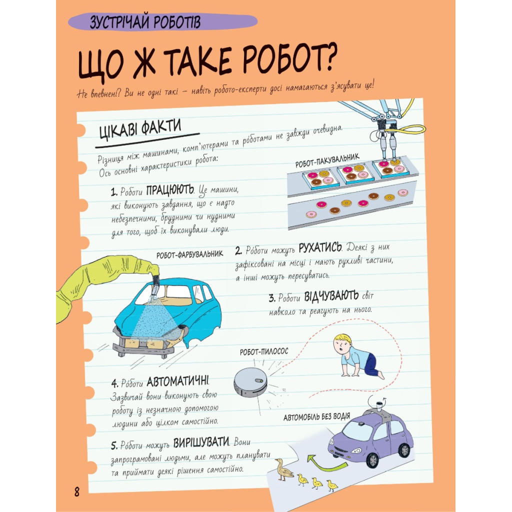 Книга Книга Розумників. РОБОТИ та ШІ - Пол Вірр Yakaboo Publishing (9786178222246) - зображення 6