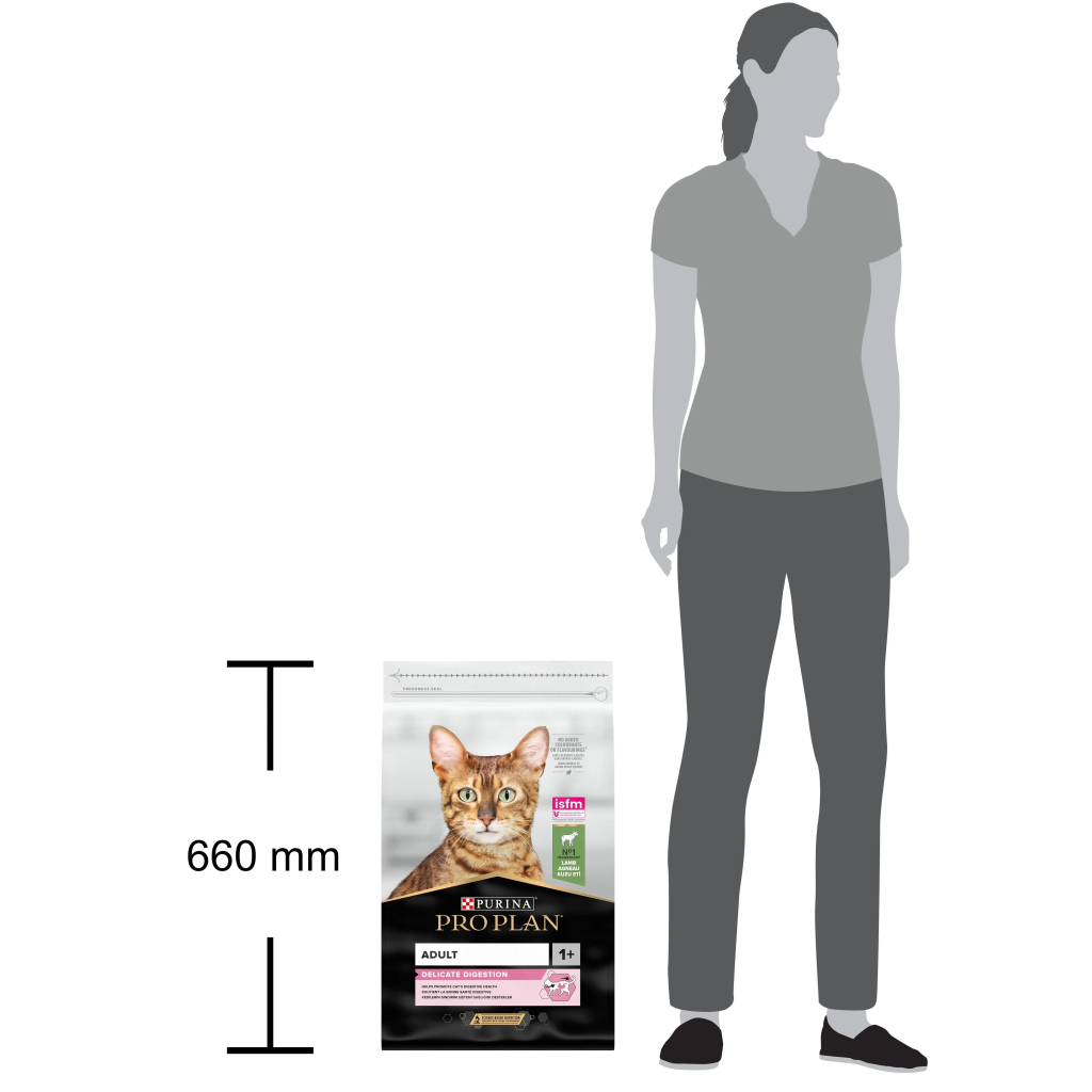 Сухий корм для кішок Purina Pro Plan Delicate Lamb зі смаком ягняти 10 кг (7613035846944) - зображення 4