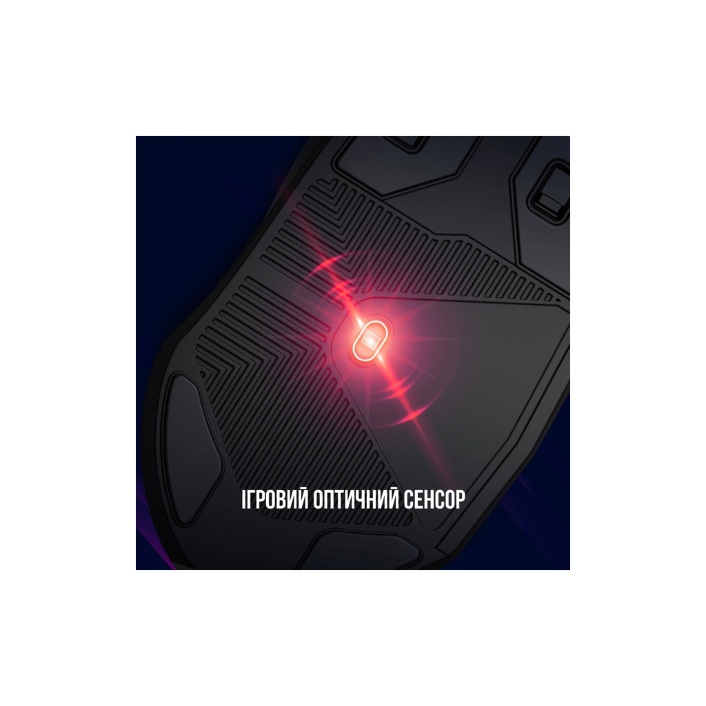 Мишка Lorgar Stricter 579 RGB USB Black (LRG-GMS579) - зображення 6