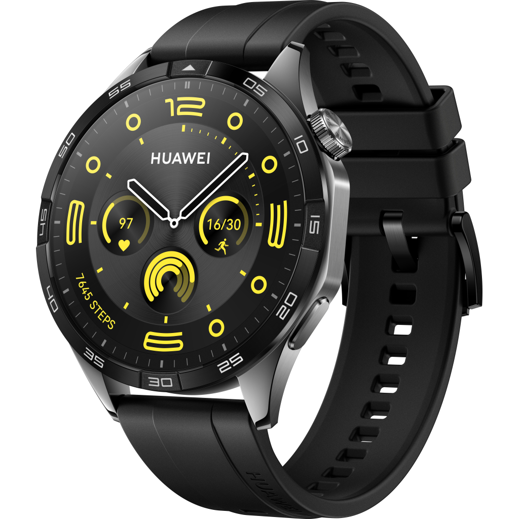 Смарт-годинник Huawei WATCH GT 4 46mm Active Black (55020BGS) - зображення 1