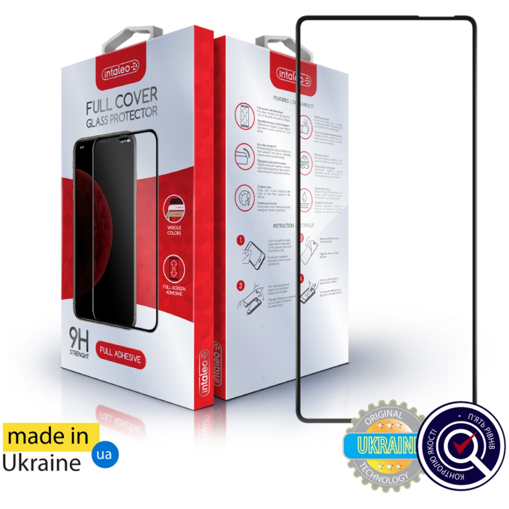 Скло захисне Intaleo Full Glue Infinix Note 40 4G Black (1283126594915) - зображення 1