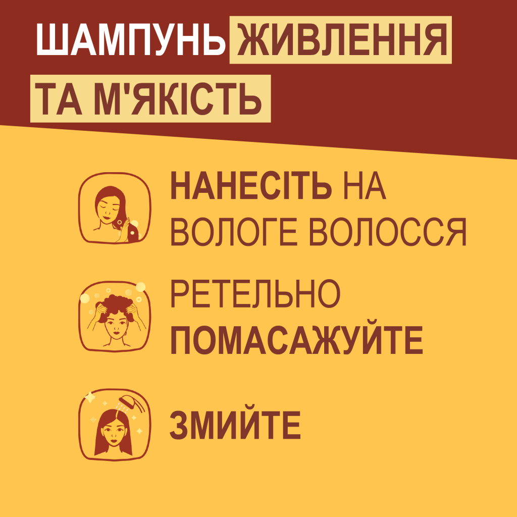 Шампунь Nature Box для живлення та інтенсивного догляду за волоссям 385 мл (9000101299250) - зображення 3