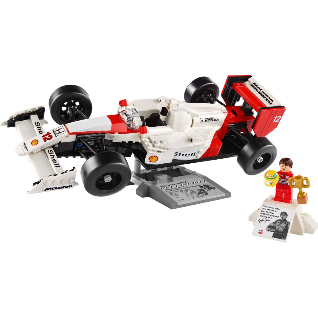 Конструктор LEGO Icons McLaren MP4/4 і Айртон Сенна (10330) - зображення 2