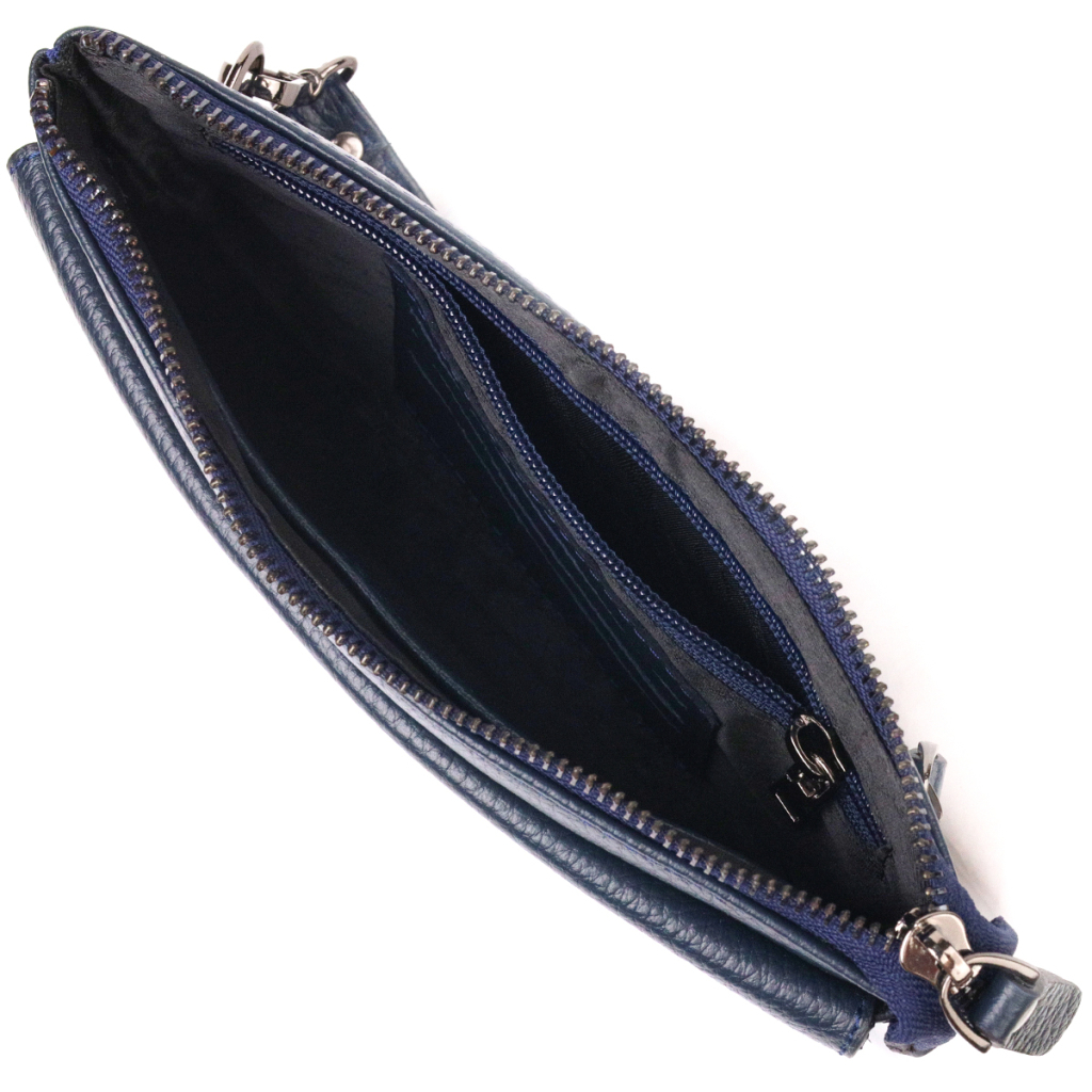 Сумка Canpellini З натуральної шкіри Синя (21545) - зображення 6