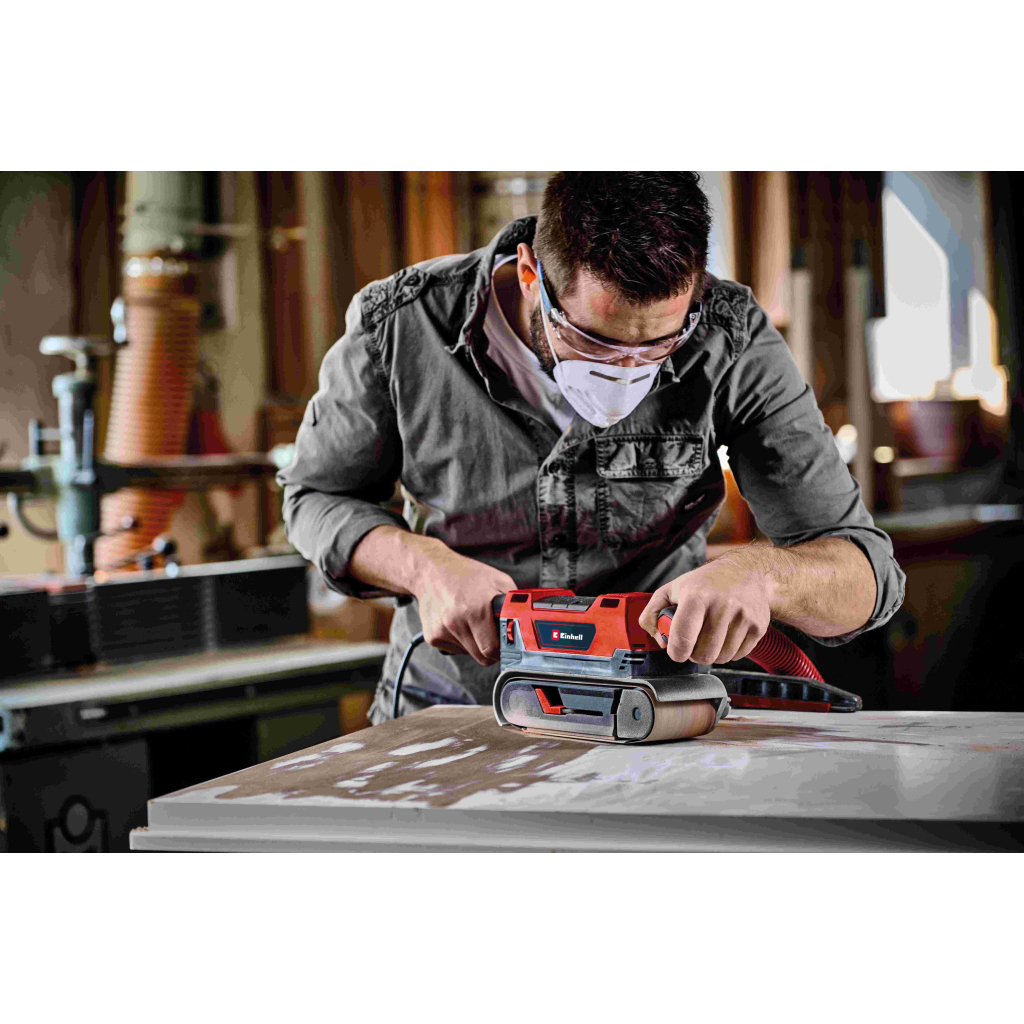 Шліфувальна машина Einhell TE-BS 850E стрічкова, 850Вт, 75х533мм (4466245) - зображення 9