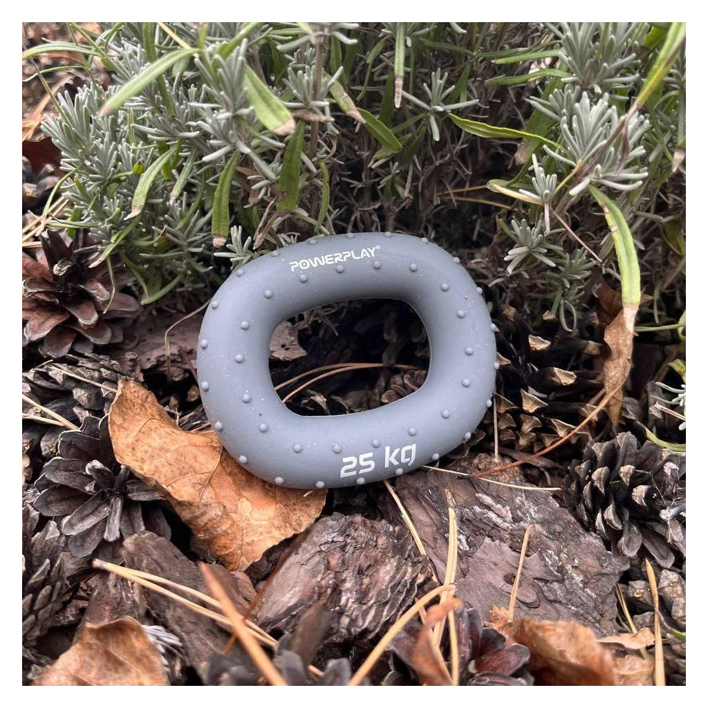 Еспандер PowerPlay PP-4337 Hand Grip Large 25 кг Сірий (PP_4337_Grey_25kg) - зображення 6