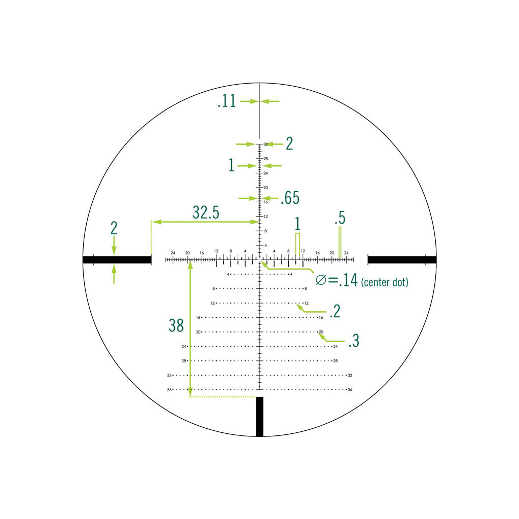 Оптичний приціл Vortex Venom 5-25x56 FFP з сіткою EBR-7C MOA (VEN-52501) - зображення 7