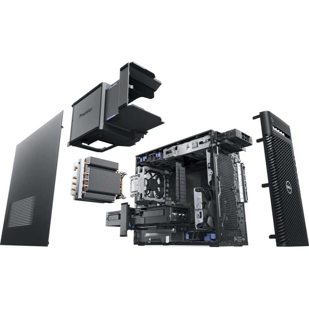 Комп'ютер Dell Precision 3680 Tower / i9-14900, 64, 2TB HDD, 512 SSD, NVIDIA RTX 4000 Ada/20GB, Kb/Mouse, Win11 (210-BLLP_i9642TB) - зображення 7