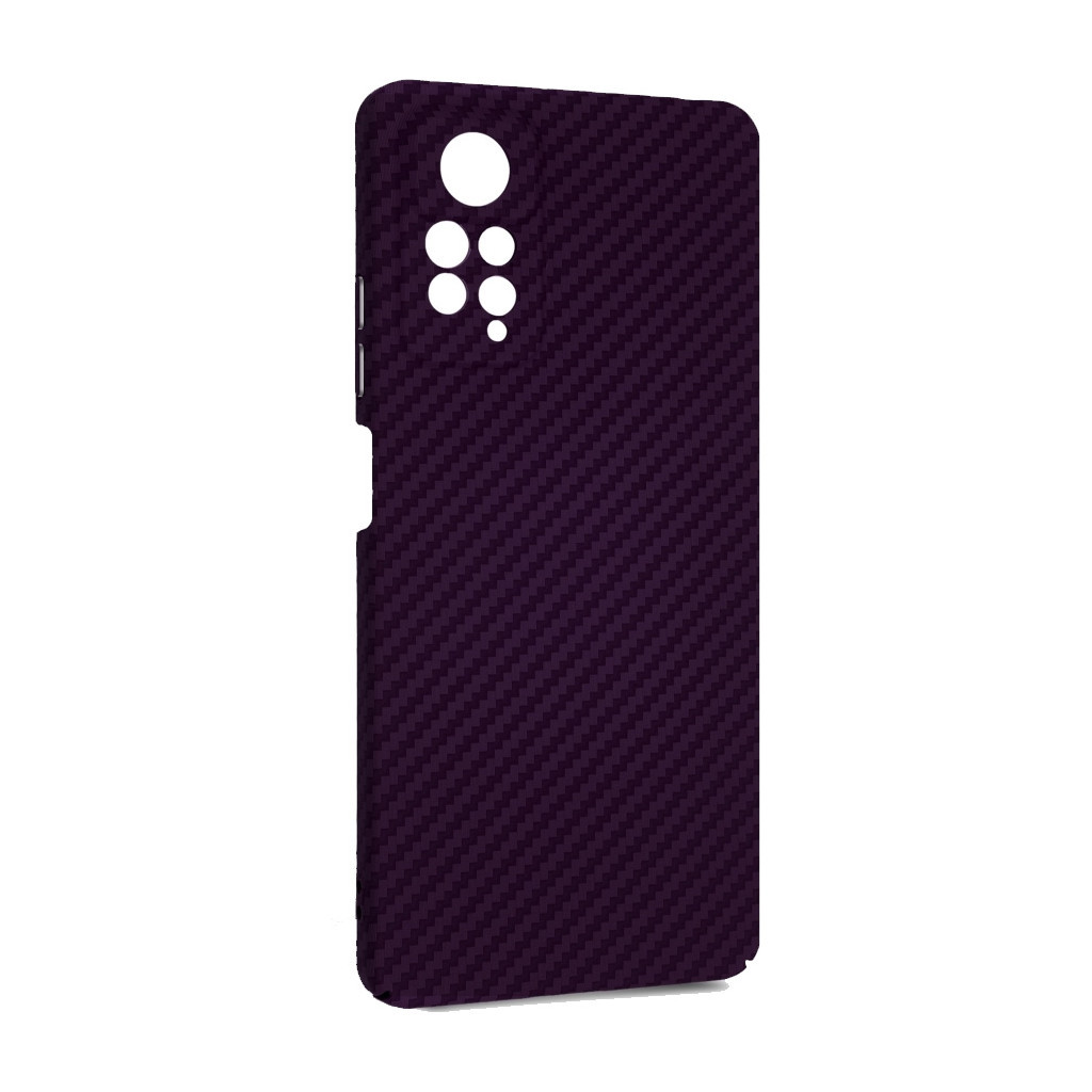 Чохол до мобільного телефона Armorstandart LikeCarbon Xiaomi Redmi Note 12 Pro 4G Purple (ARM71946) - зображення 2