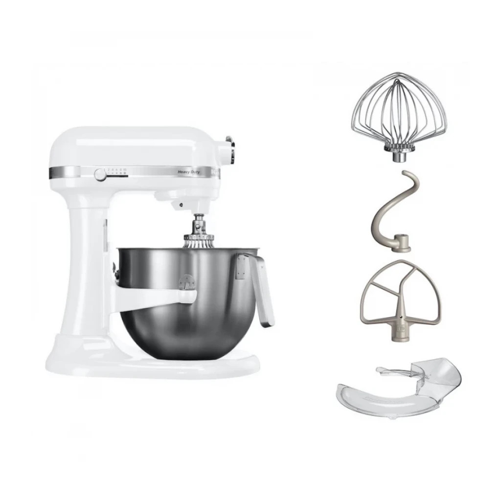 Кухонний комбайн KitchenAid 5KSM7591XEWH - зображення 7