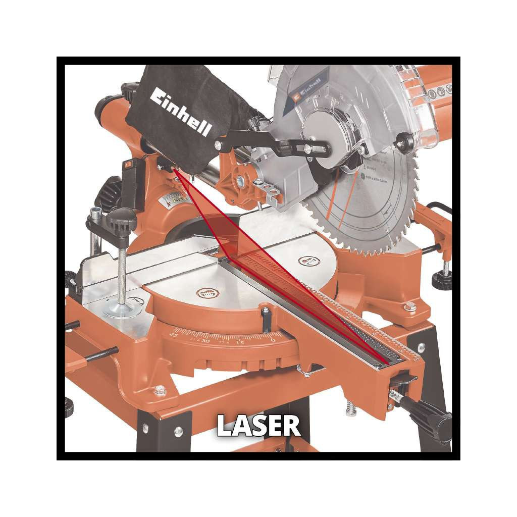 Торцювальна пила Einhell TC-SM 2531/2 U, 1900Вт (4300805) - изображение 5