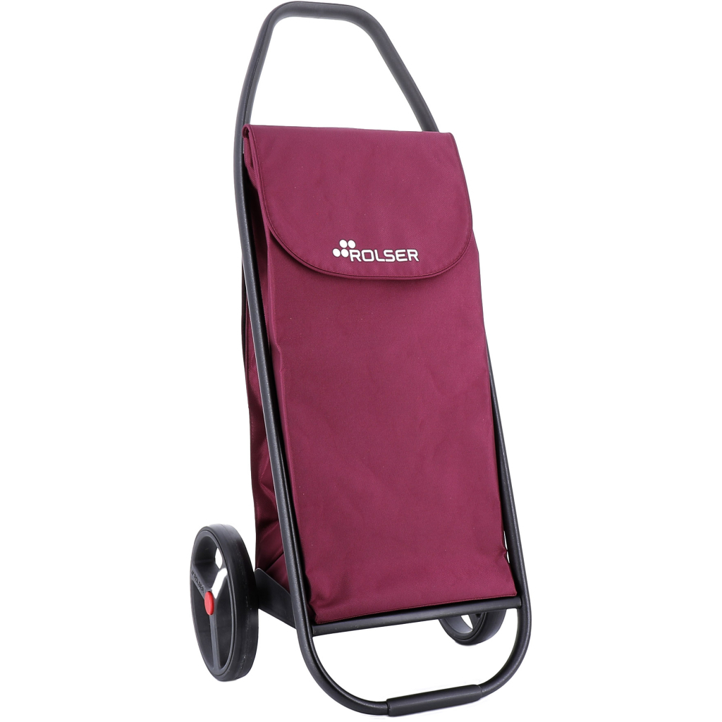 Сумка-візок Rolser Com MF 8 Black Tube Burdeos11 (COH012-1060) (930280) - зображення 1