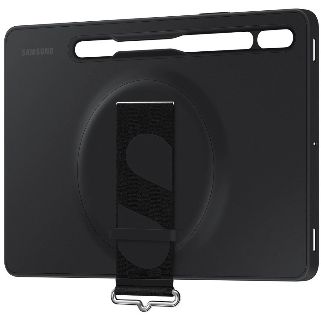 Чохол до планшета Samsung Strap Cover Tab S7/S8 (T870/X700) Black (EF-GX700CBEGRU) - зображення 5
