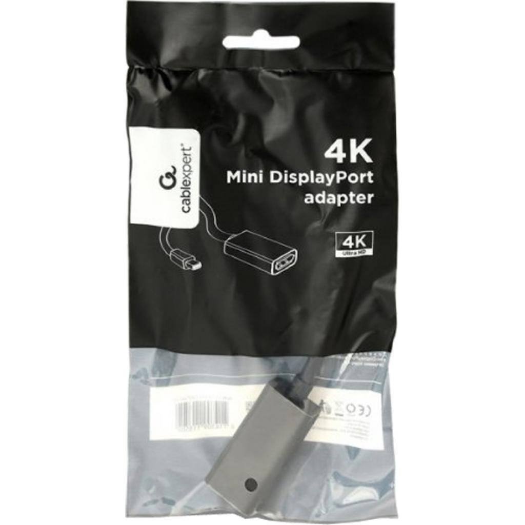 Перехідник Mini DisplayPort to DisplayPort Cablexpert (A-mDPM-DPF4K-01) - зображення 2