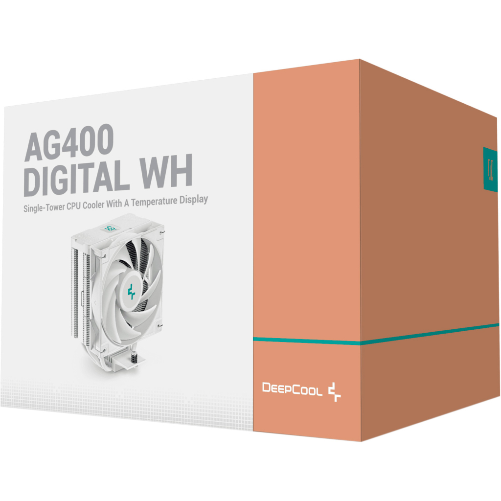 Кулер до процесора Deepcool AG400 Digital WH (R-AG400-WHNDMN-G-1) - зображення 10
