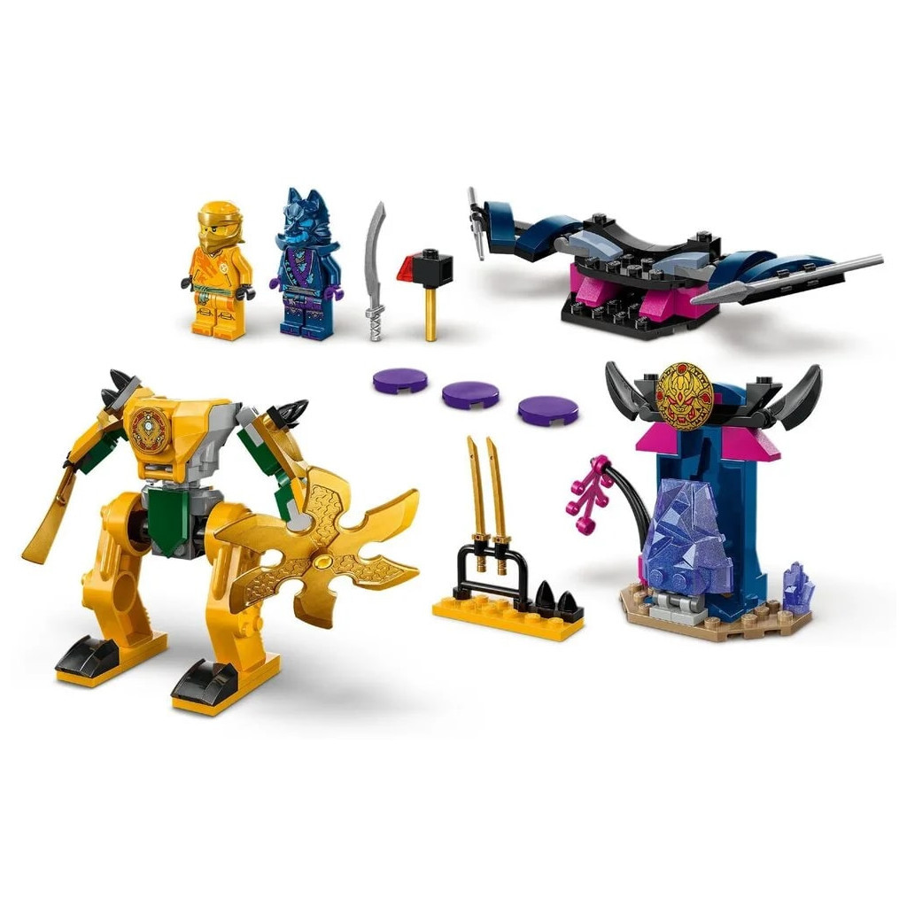Конструктор LEGO NINJAGO Бойовий робот Аріна 104 деталей (71804) - зображення 4