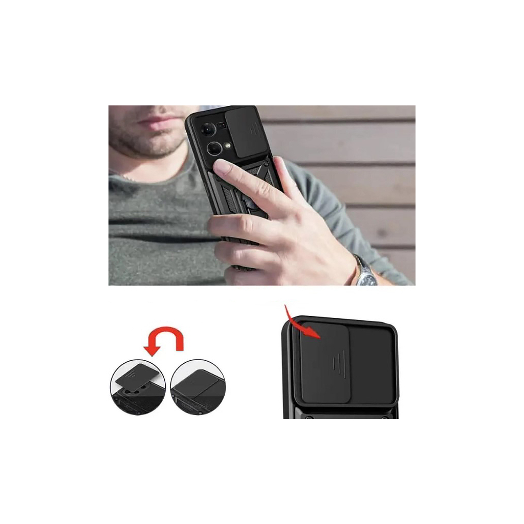 Чохол до мобільного телефона BeCover Military Infinix Smart 7 (X6515) / 7 HD (X6516) Black (710138) - зображення 5